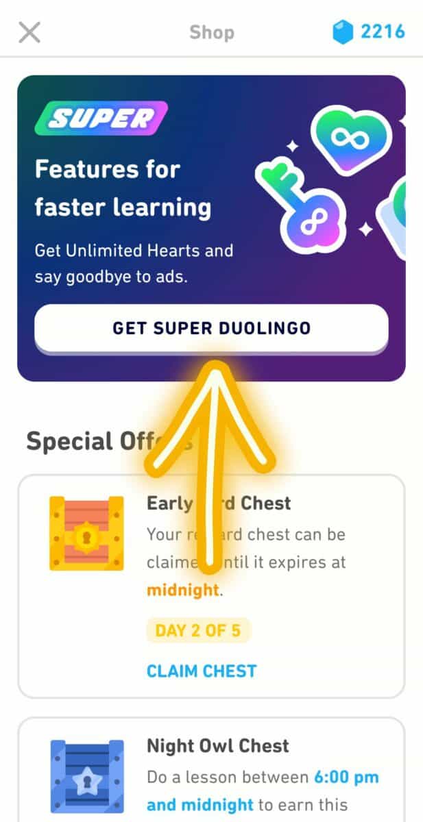 How to Get Super Duolingo on Mobile 2