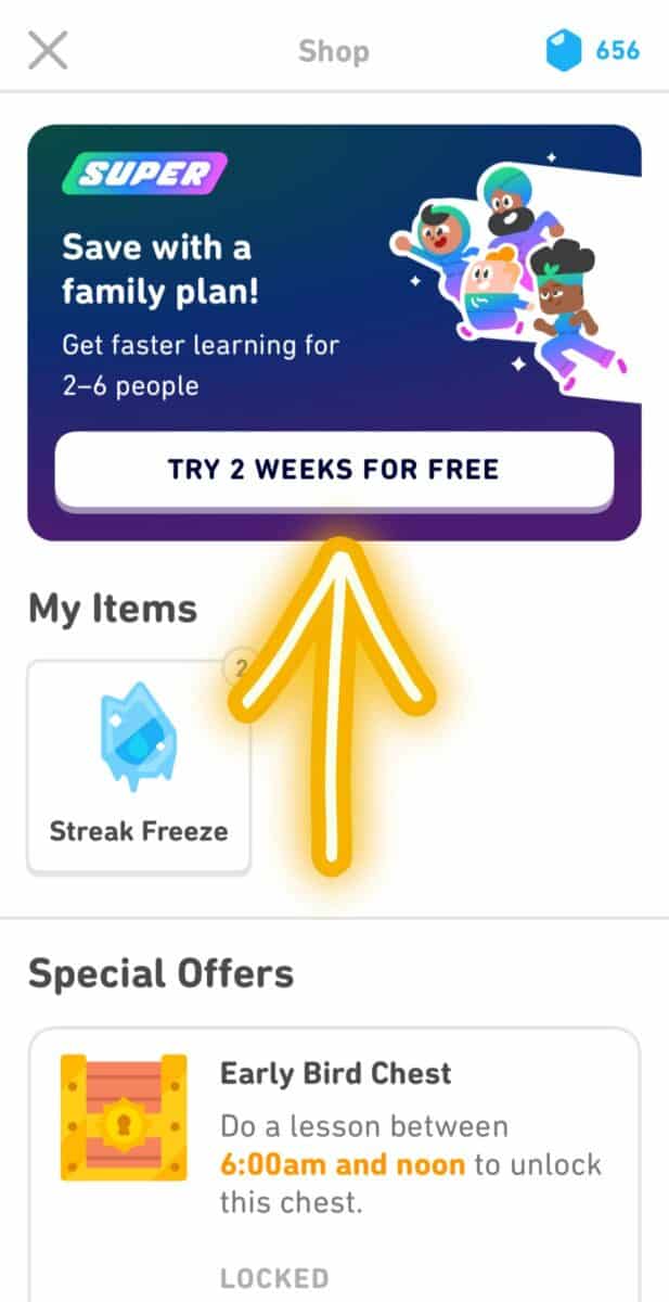How to Get Super Duolingo on Mobile 3